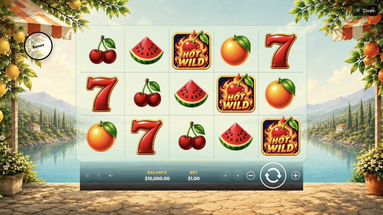 Fruit Fever — game screen