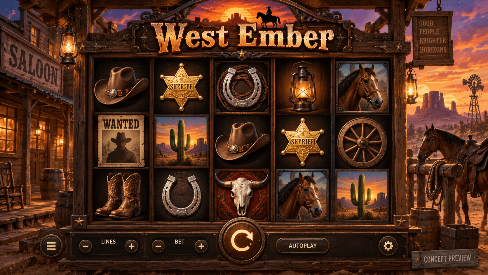 West Ember — generated concept placeholder, not actual gameplay