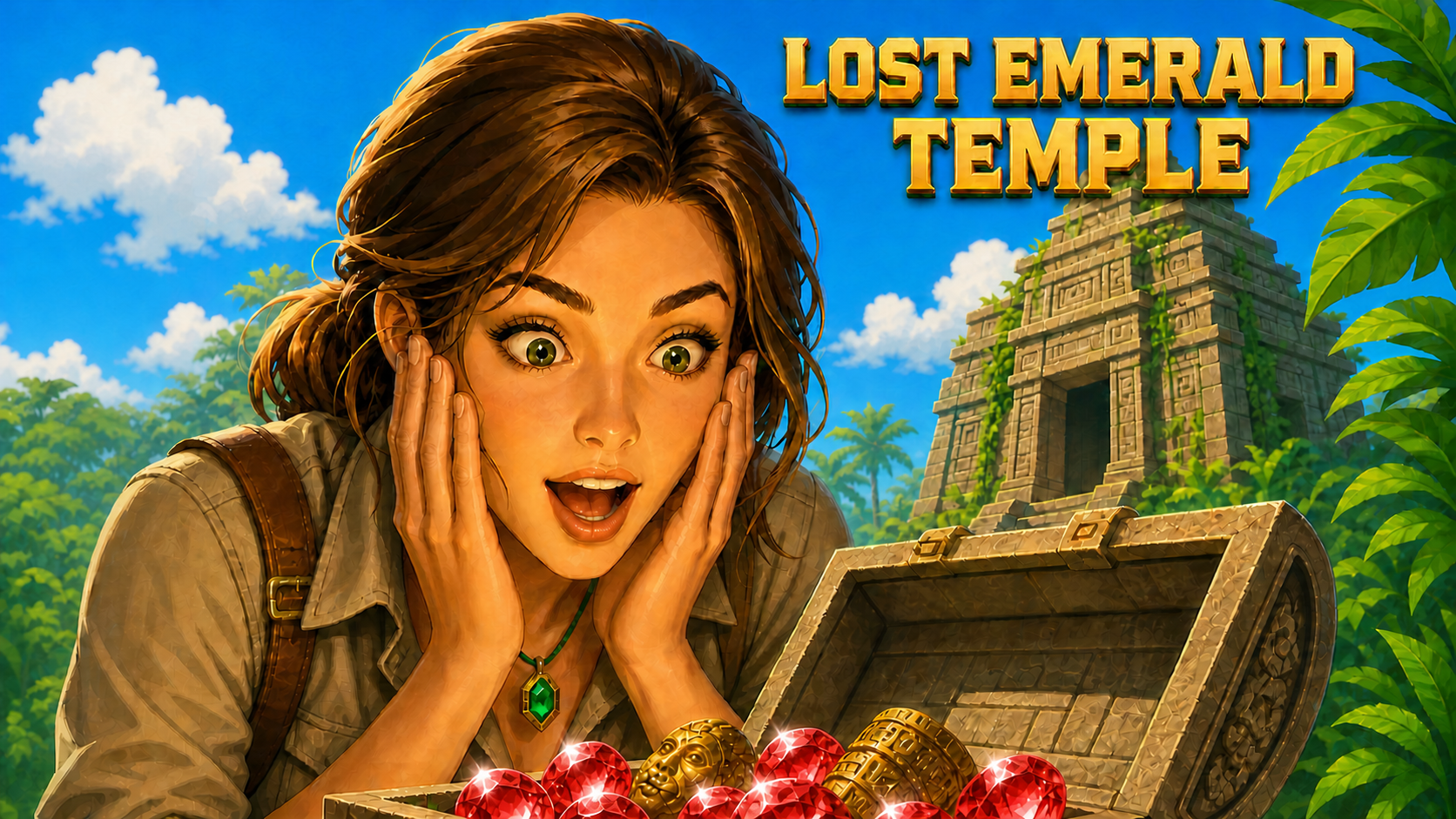 Lost Emerald Temple game artwork